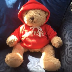Collectible Barnsie. Barnes and noble red bear.